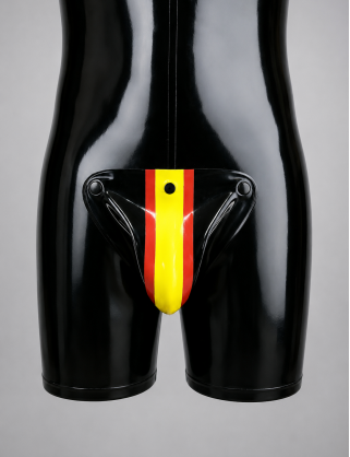 Herren Latex Body "Rubber Pride Flag"