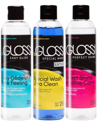 Latex Pflege SET - Perfect SHINE - Easy GLIDE - Special WASH