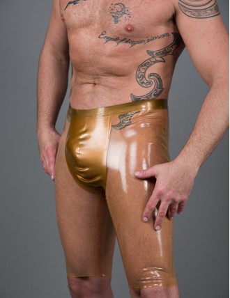 Herren Latex Bermuda