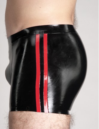 Herren Latex Boxer