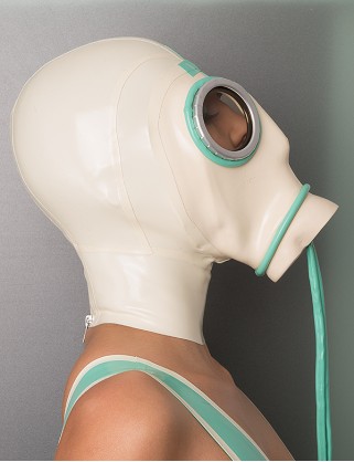 Latex Gasmaske