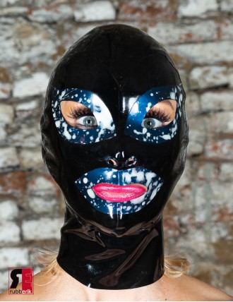 Latex Cumshot Maske 2