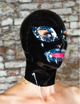 Latex Cumshot Maske 2