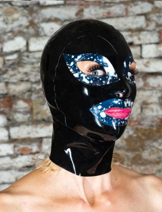 Latex Cumshot Maske 2