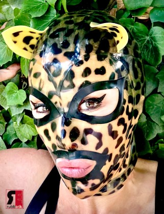  Latex Maske "Katze"