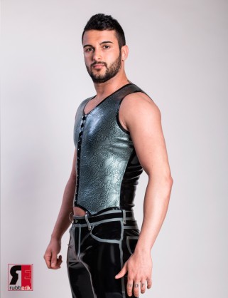  Latex Herren Weste 