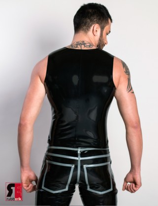  Latex Herren Weste 