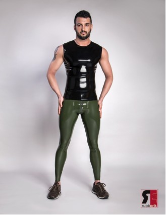 Herren Latex Shirt - SOFORT LIEFERBAR