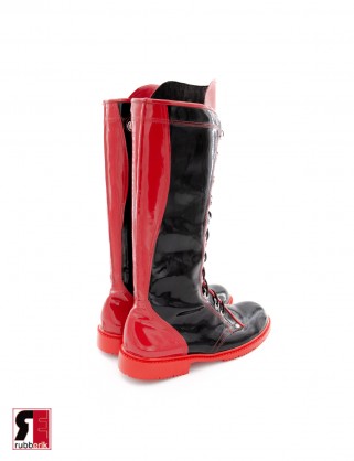 Latex Unisex Stiefel mit einer Schaftlänge