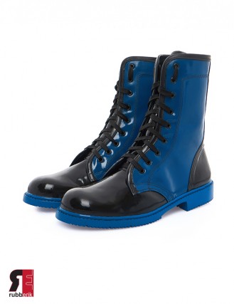 Latex Unisex Stiefel/ DUO Color