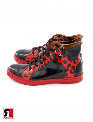 Latex Unisex Kurze Boots