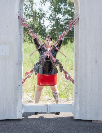 Latex Bleistiftrock - SOFORT LIEFERBAR