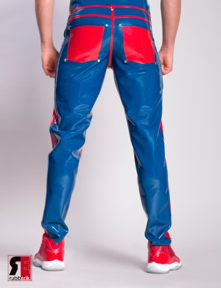 Unisex Latex Slim Fit Jeans