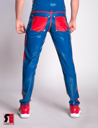 Unisex Latex Slim Fit Jeans