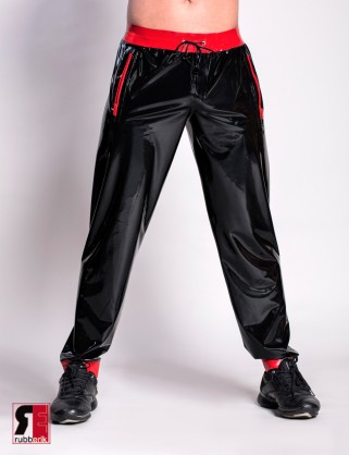 Herren Latex Jogginghosen